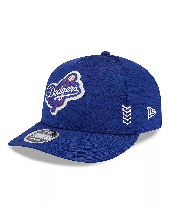 

Мужская приталенная шляпа Royal Los Angeles Dodgers 2024 Clubhouse Low Profile 59FIFTY New Era, синий