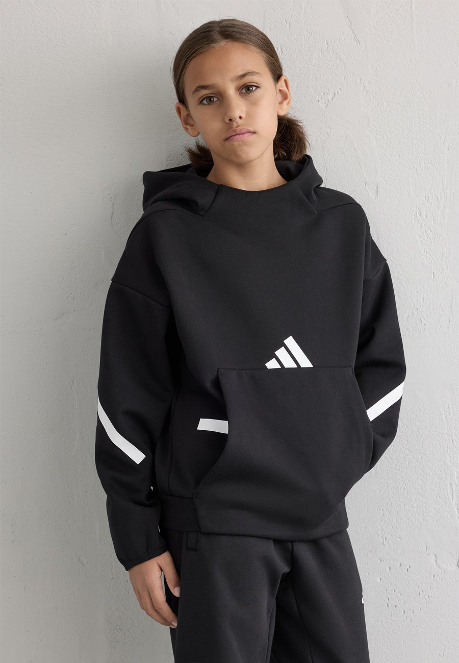 

Худи Adidas Performance HOODIE JUNIOR UNISEX, Black/White/Black