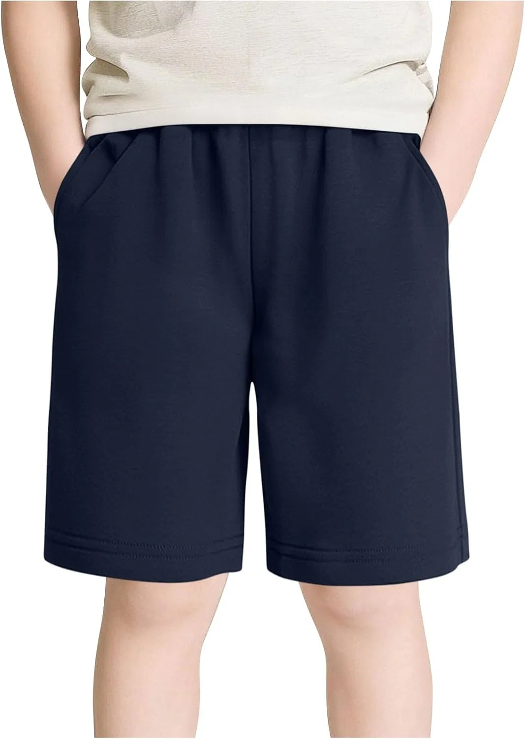 Детские шорты бермуды, хлопок, Navy