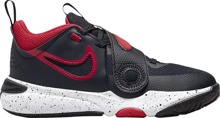 

Кроссовки Team Hustle D11 PS 'Bred', черный