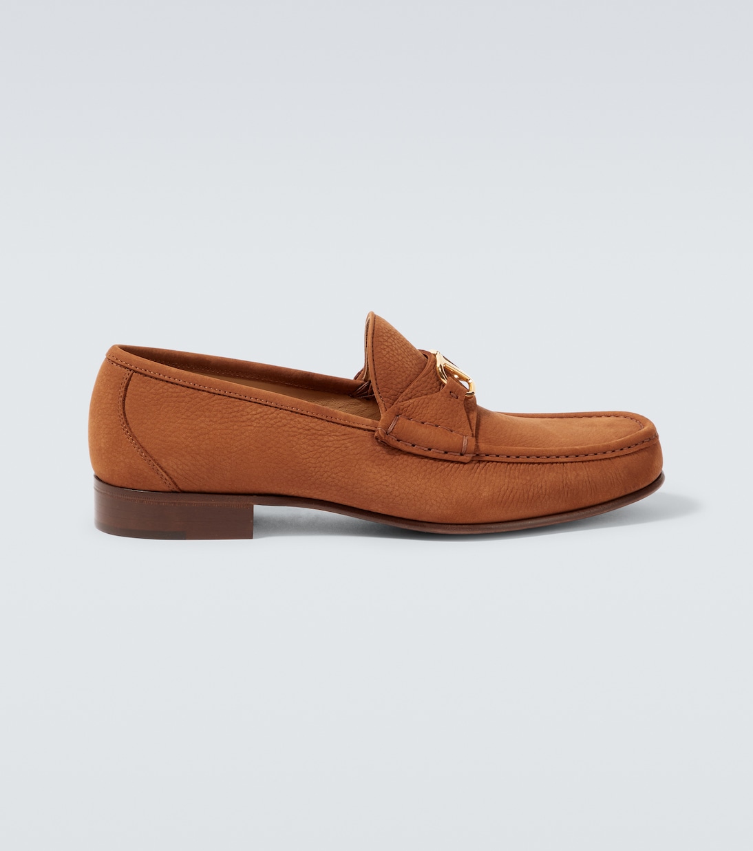 

Кожаные лоферы VLogo Valentino Garavani, Tobacco