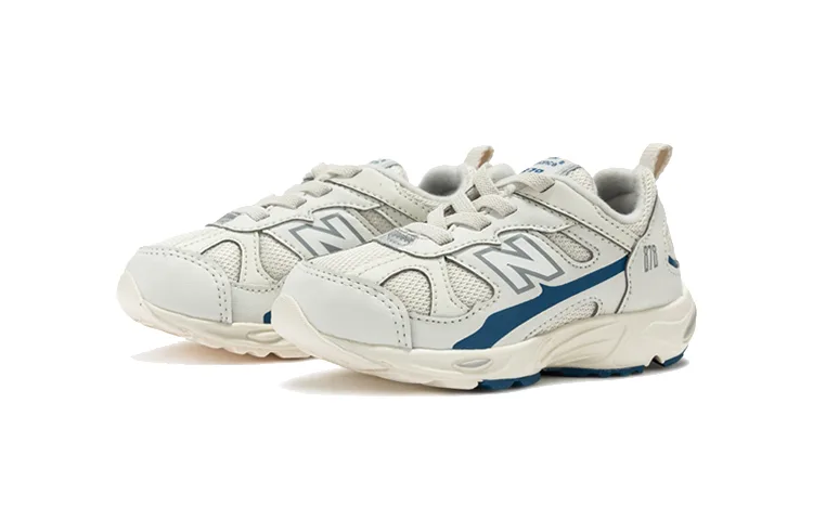 New Balance Кроссовки для бега NB 878 с комфортной амортизацией, износостойкие и дышащие, низкие, молочно-белые — фото 3