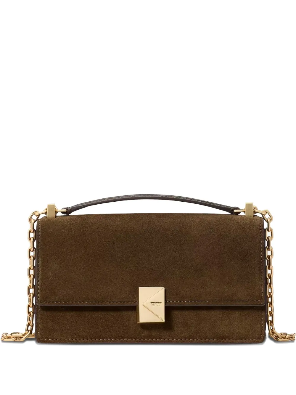 

Мини-сумка Deco из замши на плечо Kate Spade, коричневый