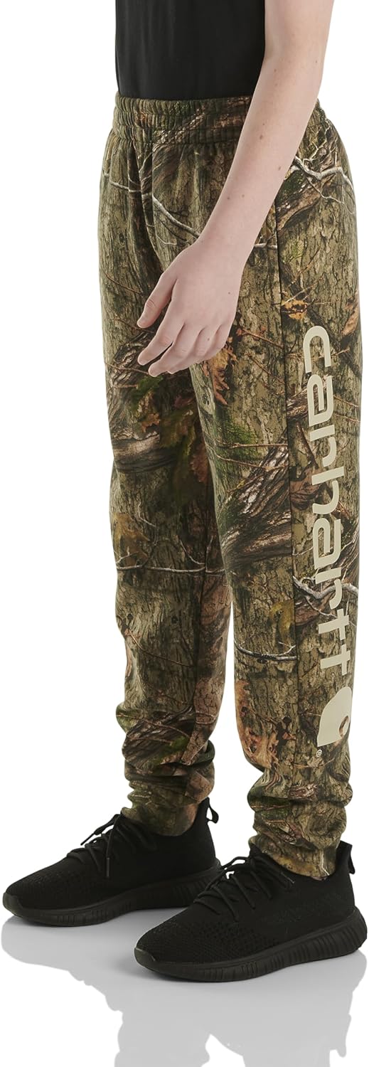 Флисовые спортивные штаны Carhartt для мальчиков, трикотажные штаны, Mossy Oak Country Dna — фото 2