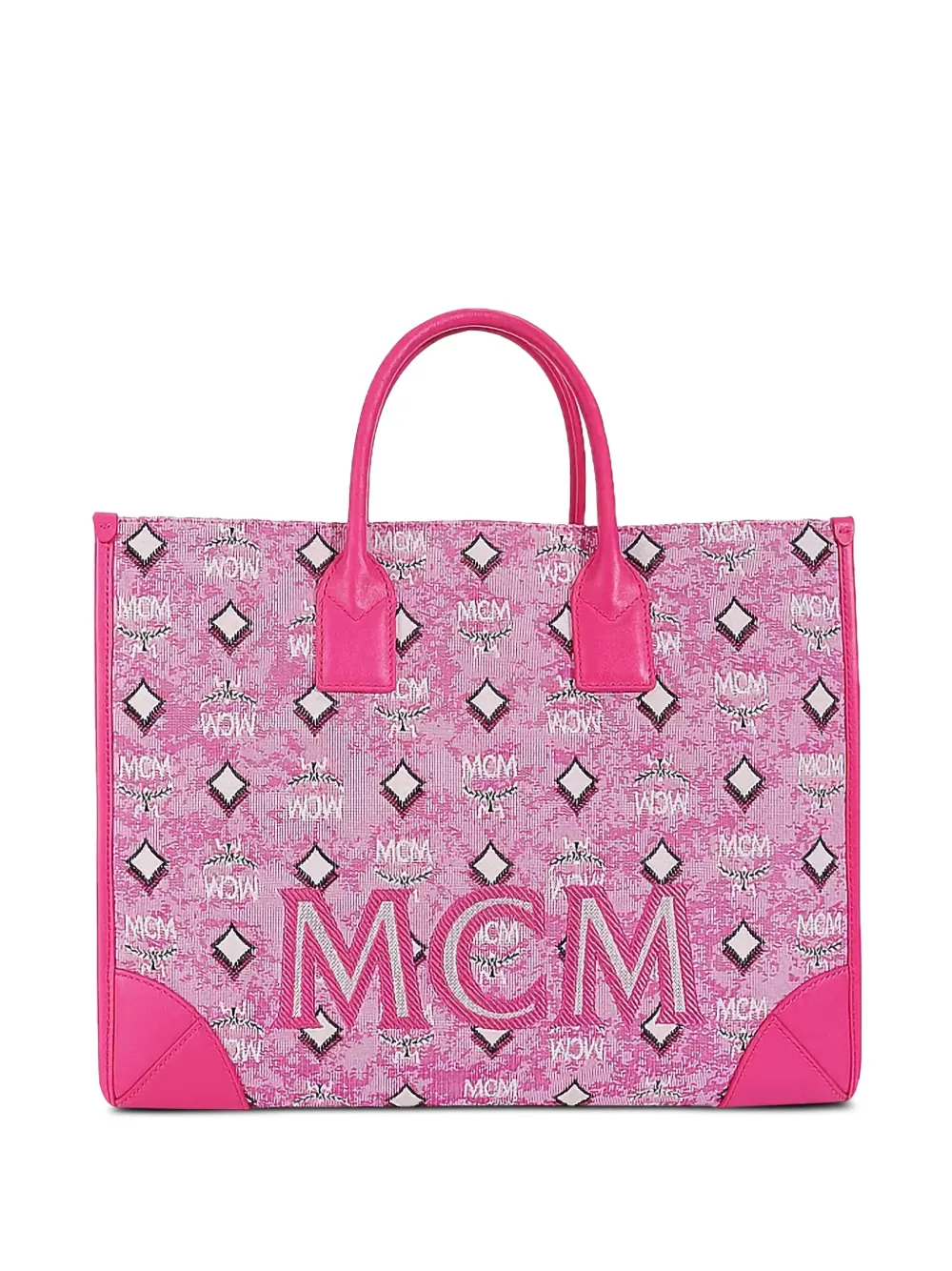

Сумка-тоут München Pink MCM, розовый