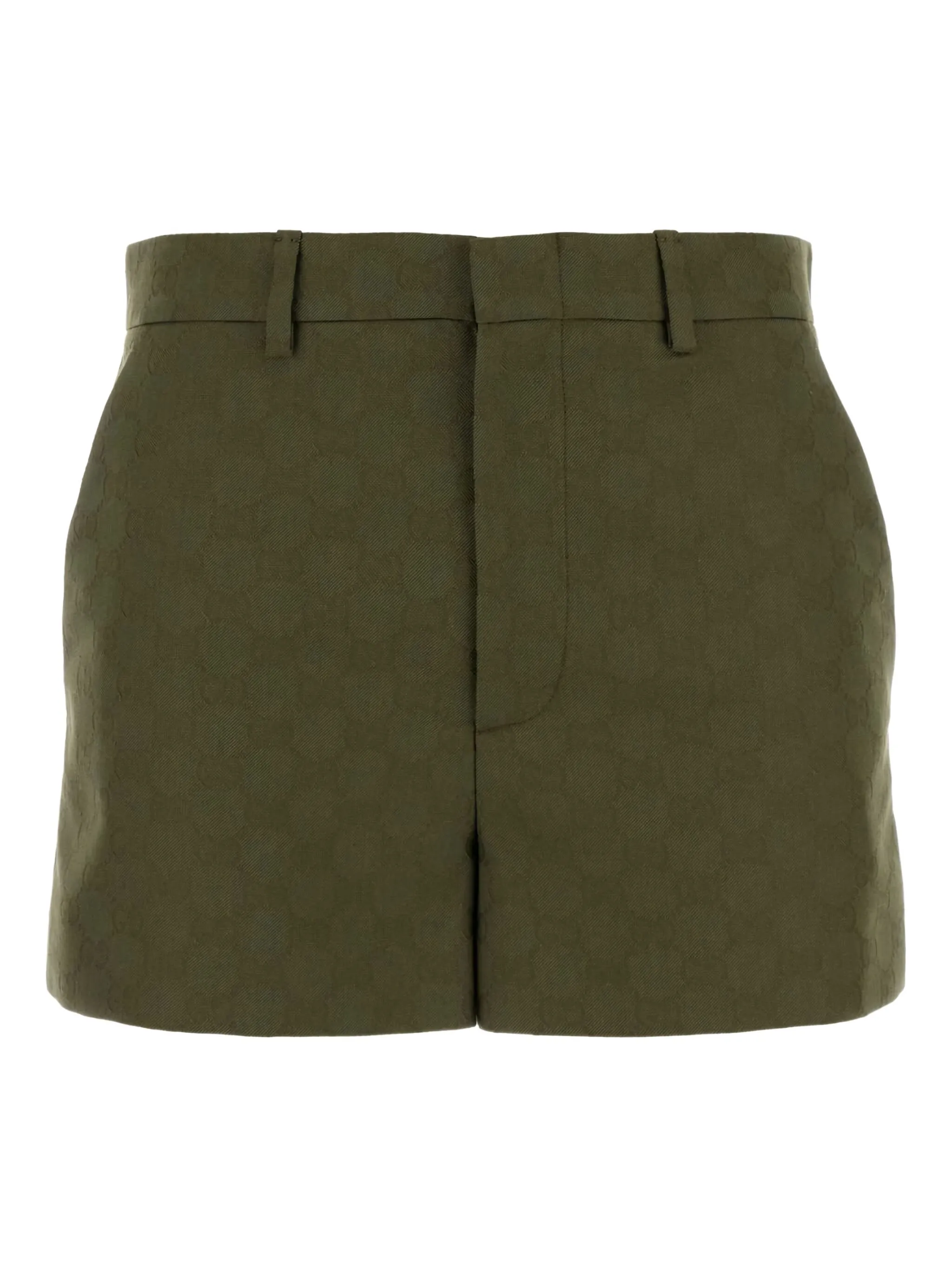 

Шорты с монограммой GG Gucci, зеленый