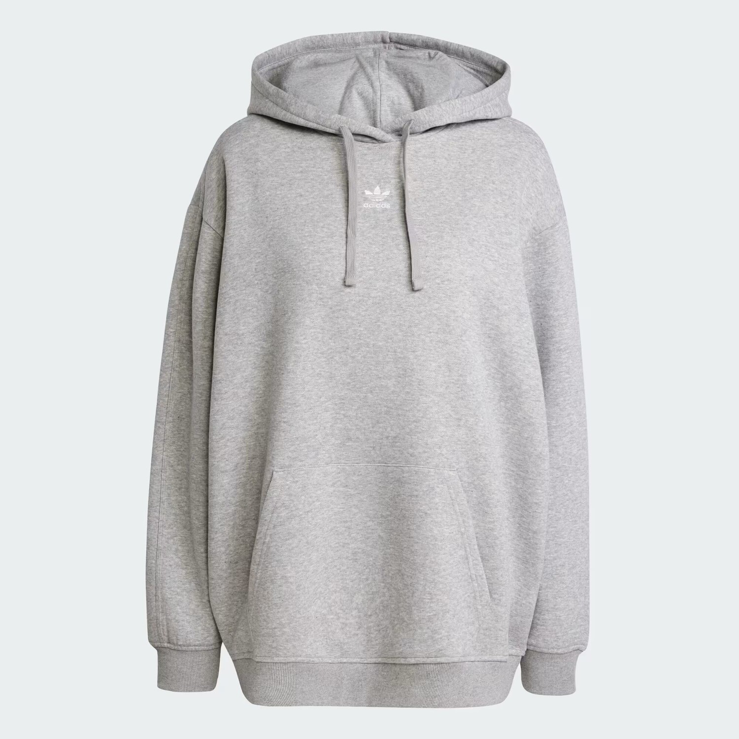 Худи Adidas Originals Essentials Oversized Fleece, средне-серый меланж