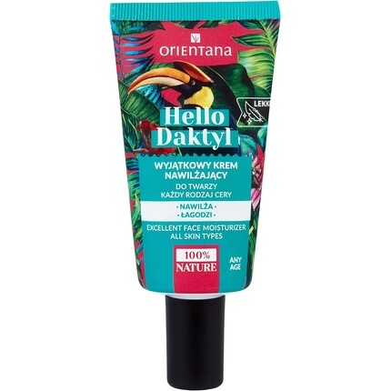 

Orientana Натуральный увлажняющий крем для лица Hello Dactyl с экстрактом финика Vegan Light Cream-Gel Texture 40 мл Финик и цветок лотоса