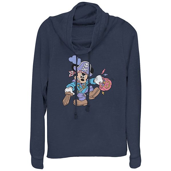 

Футболка с длинным рукавом и капюшоном Mickey Mouse Pirate Trick or Treater для женщин Disney