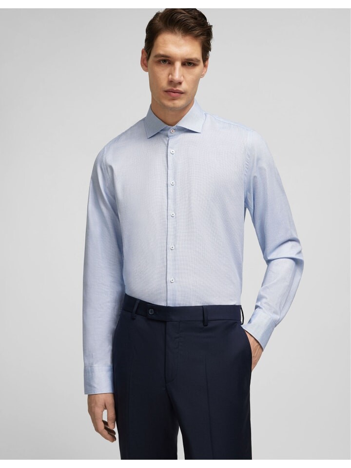 

Рубашка HECHTER PARIS, цвет cornflower
