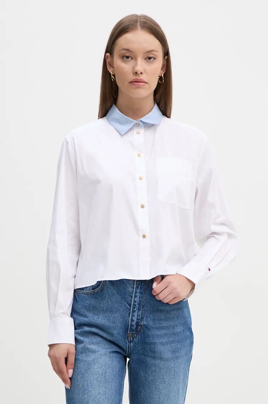 

Рубашка Томми Хилфигер Tommy Hilfiger, белый