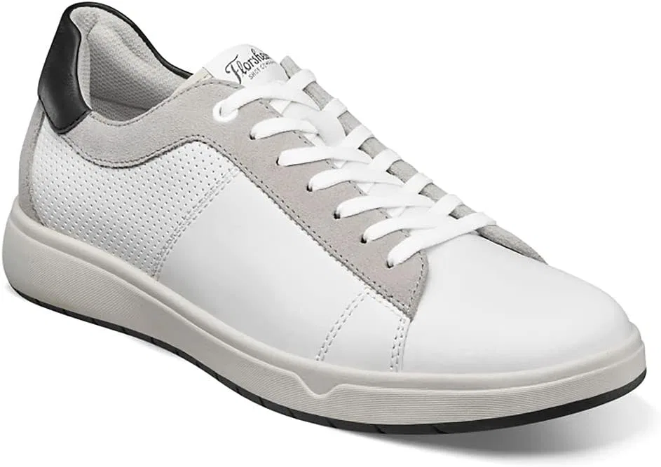 Мужские кроссовки Florsheim Heist Oxford на шнуровке, White Opulent Garden