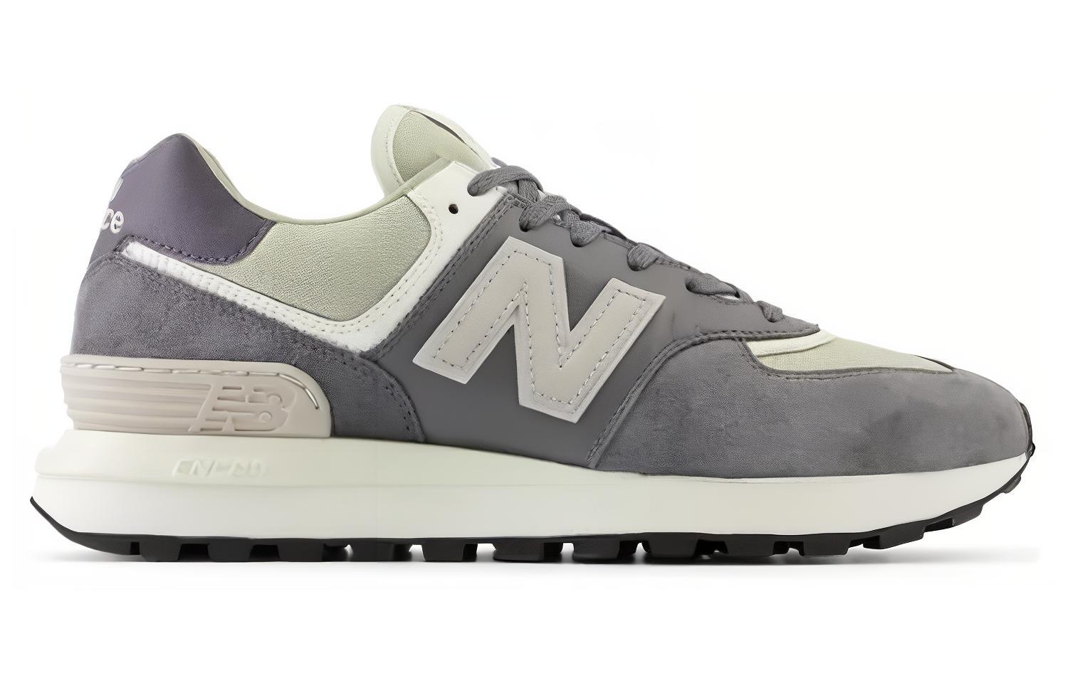 Кроссовки New Balance 574 Legacy Grey, Белый Серый — фото 2