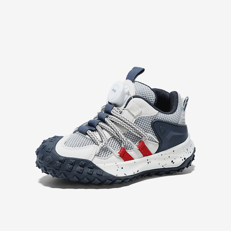 Кроссовки Jeep Kids Lifestyle Shoes Kids Low-top, синий/серый/красный — фото 2