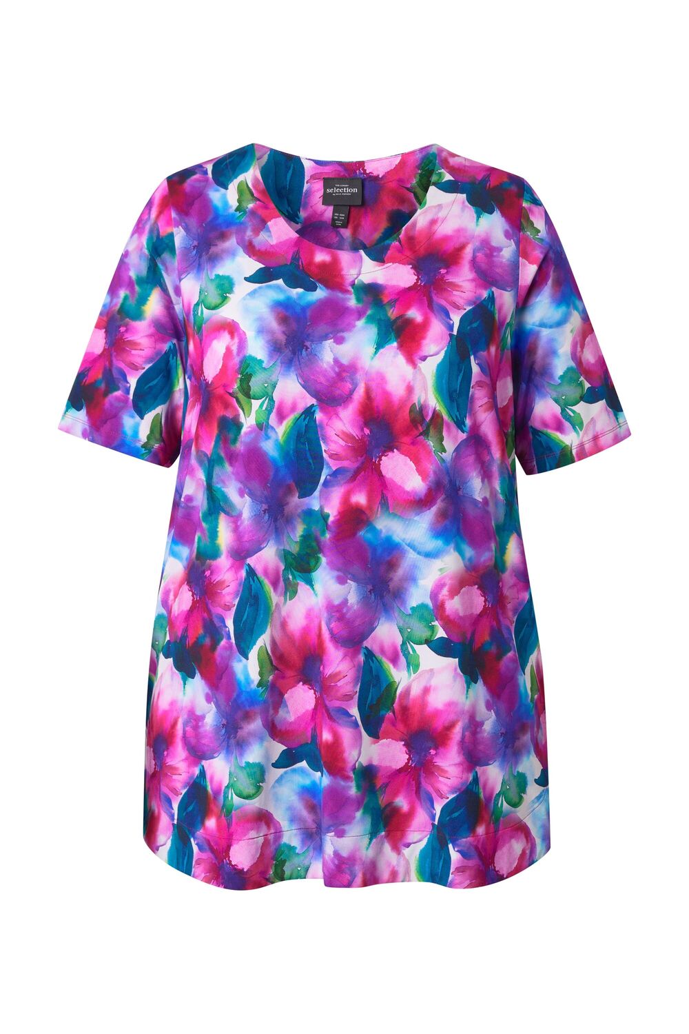 

Ulla Popken Футболка в розовом цвете, Розовый, Ulla Popken Футболка в розовом цвете