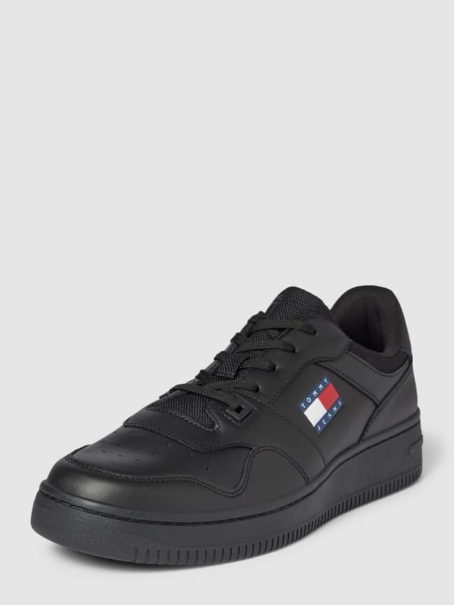 

Кроссовки с детализацией лейбла модели "RETRO BASKET" Tommy Jeans, черный