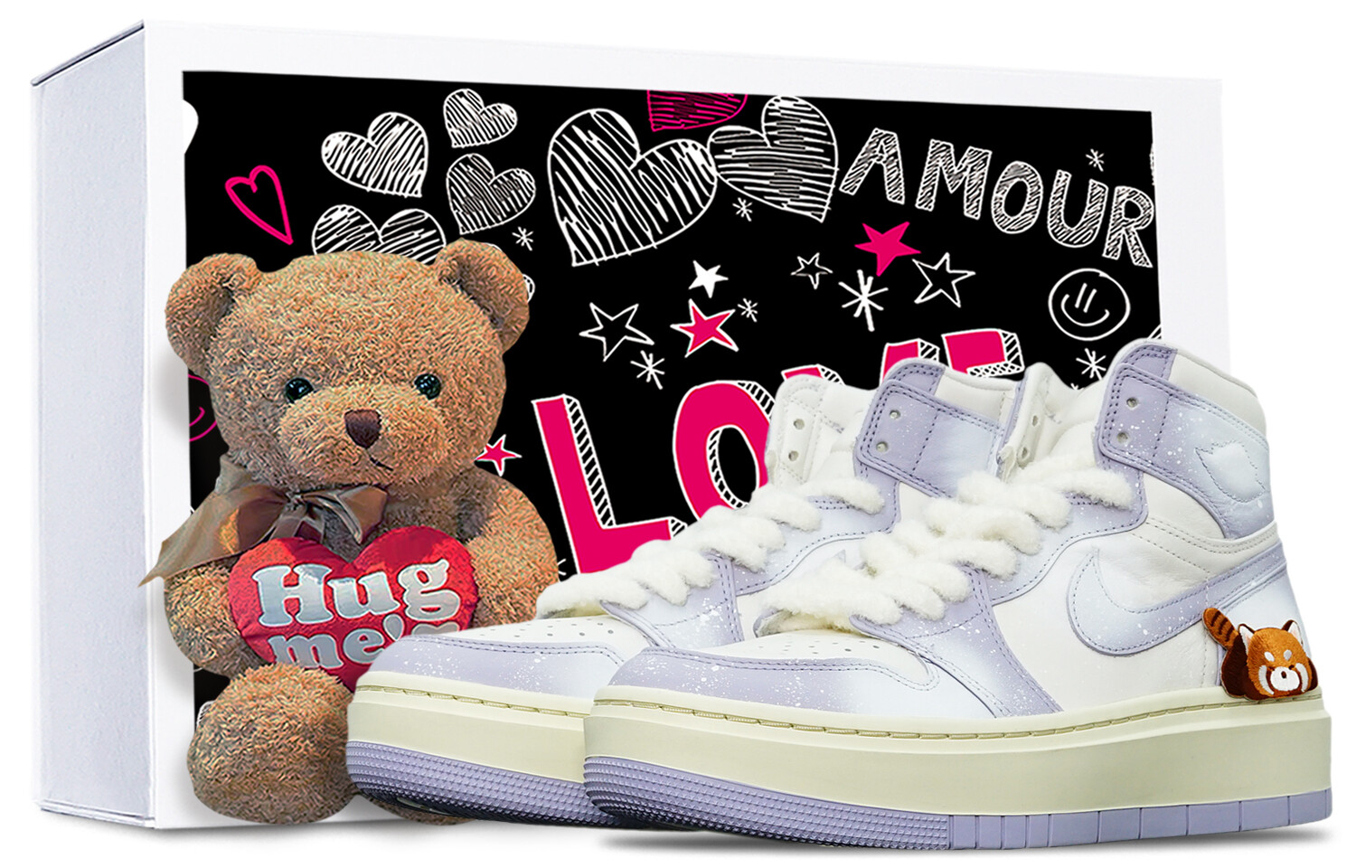 

Баскетбольные кроссовки Air 1 Vintage женские высокие фиолетовые/белые Jordan, Фиолетовый, Баскетбольные кроссовки Air 1 Vintage женские высокие фиолетовые/белые Jordan