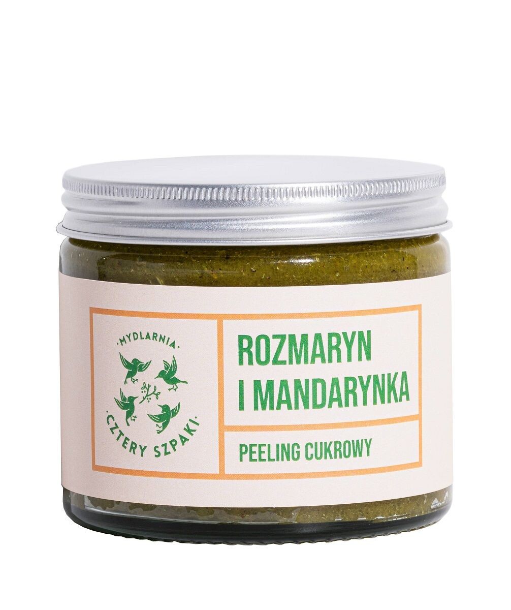 

Mydlarnia Cztery Szpaki Rozmaryn i Mandarynka скраб для тела, 250 ml