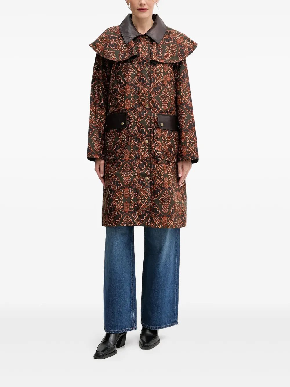 

Пальто Rio Luana из коллаборации с FARM Barbour, коричневый