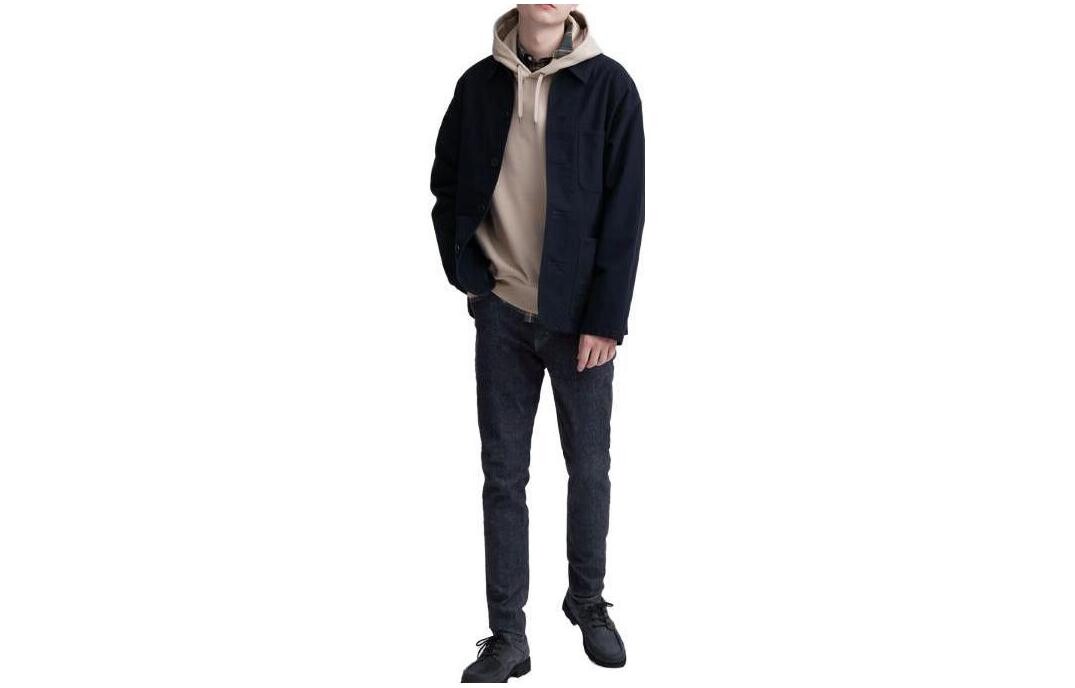 

Джинсы мужские темно-синие Uniqlo, темно-синий