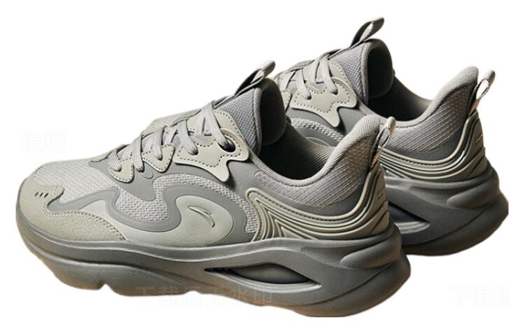 Кроссовки ANTA Lifestyle Shoes Men Low-top, серый — фото 3