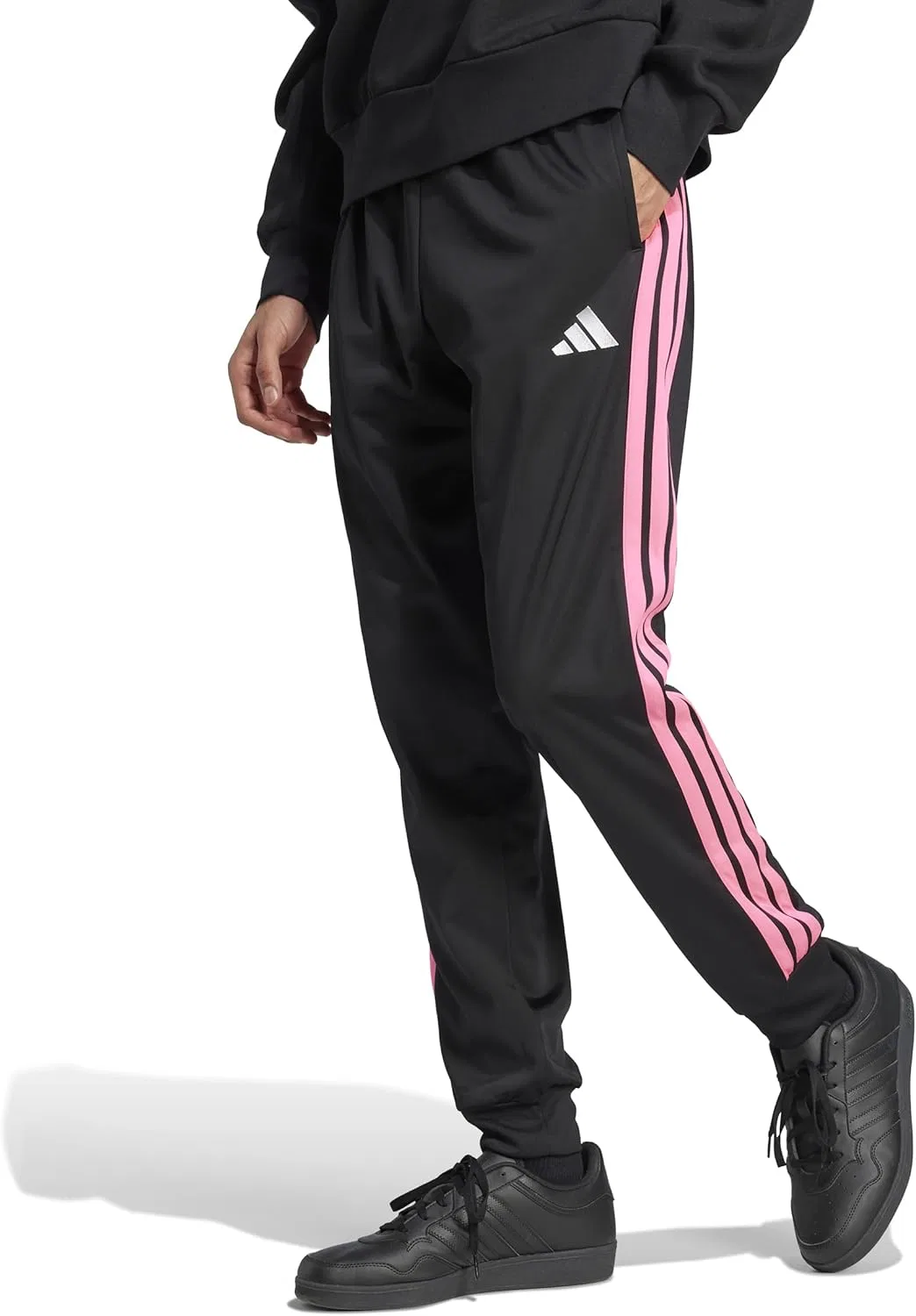 Мужские брюки adidas tapered fit, Black/Hot Pink