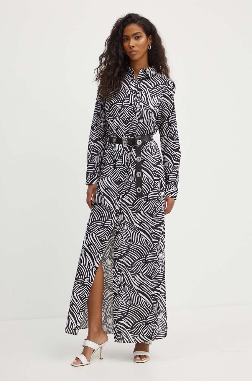 

Хлопковое платье MICHAEL Michael Kors, черный