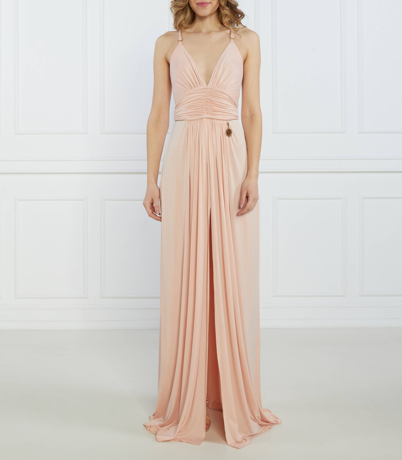 

Платье Elisabetta Franchi, пудрово-розовый