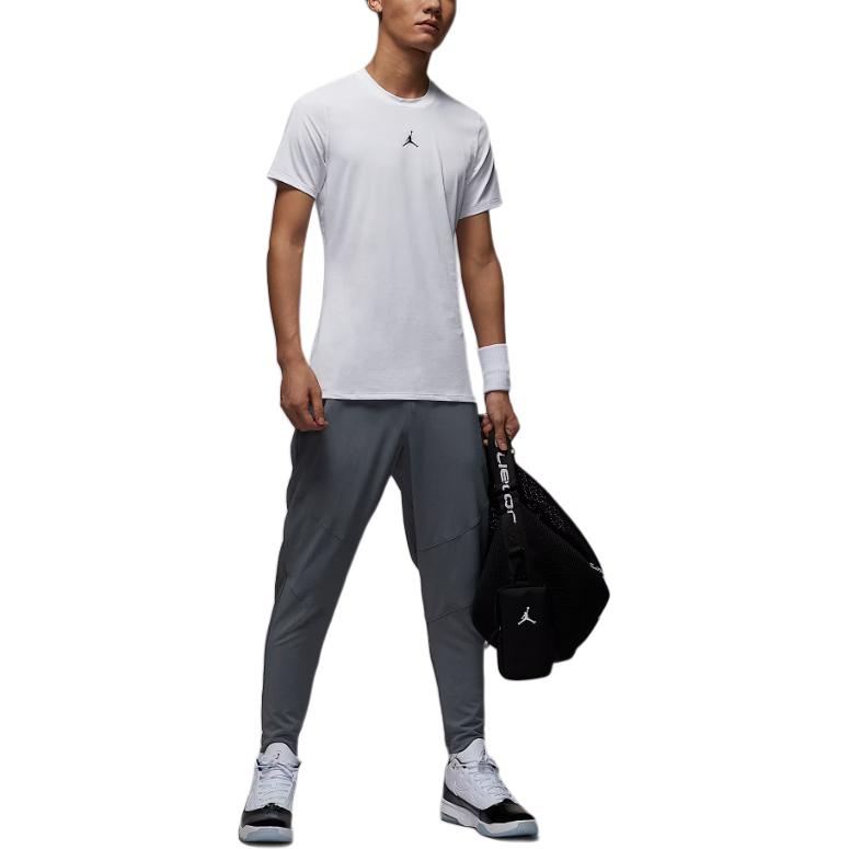 Jordan Спортивные футболки Men's White/Black — фото 2