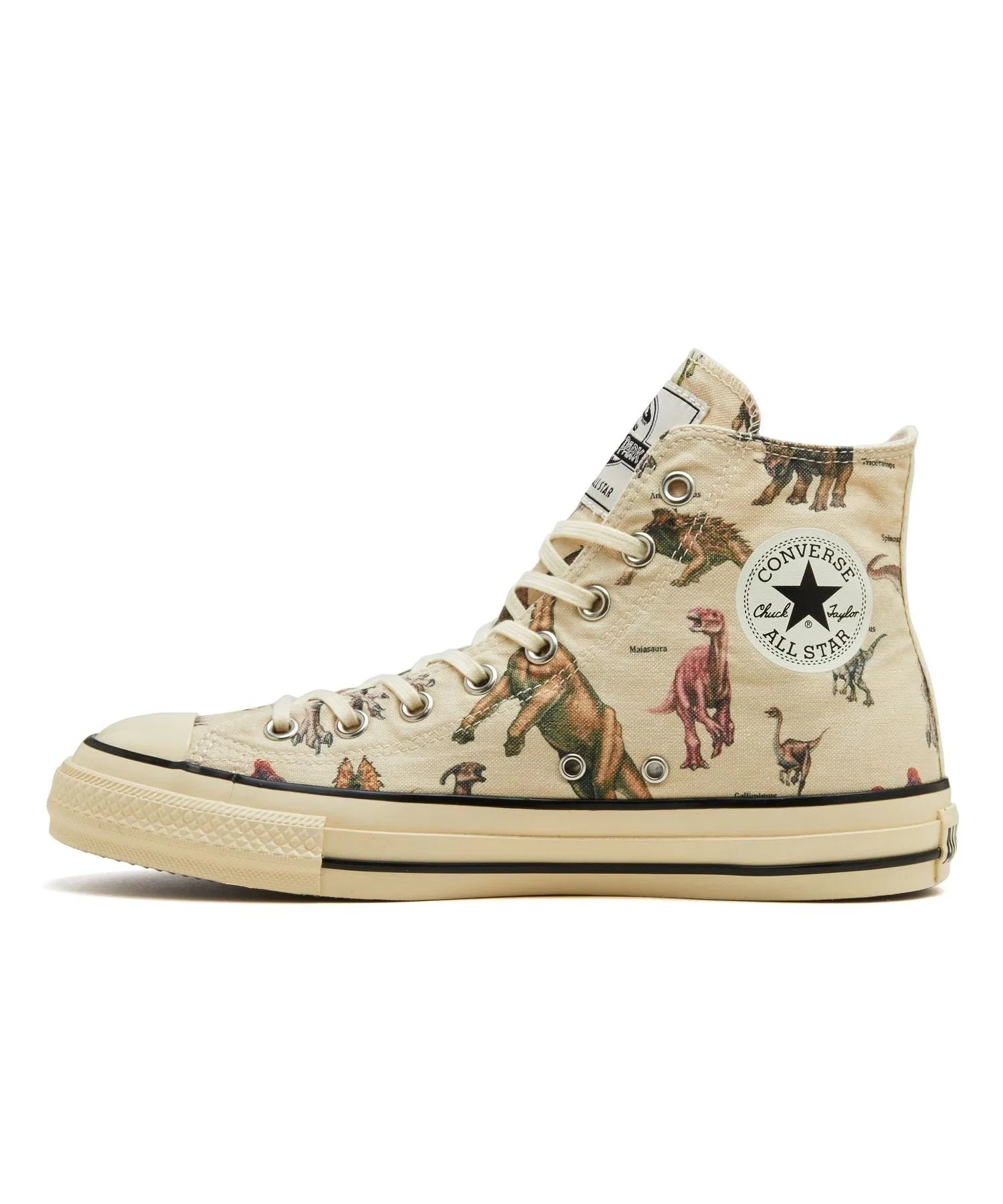 Унисекс кеды с принтом динозавров ALL STAR AGED DP HI CONVERSE разноцветные