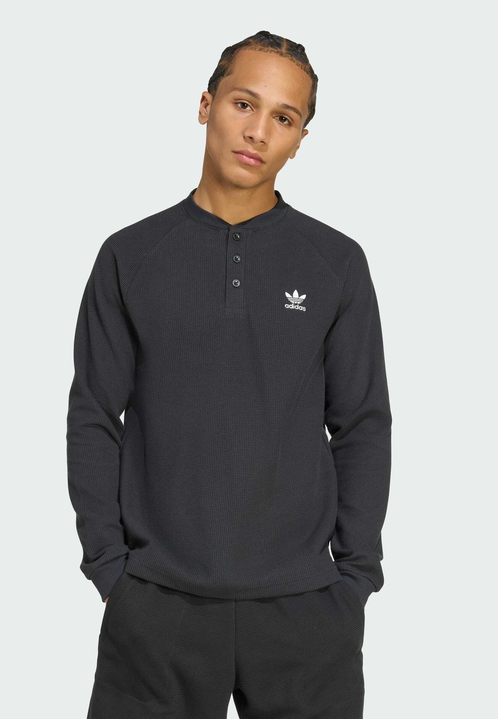 

Футболка с длинным рукавом TREFOIL ESSENTIALS TEE Adidas Originals, черный