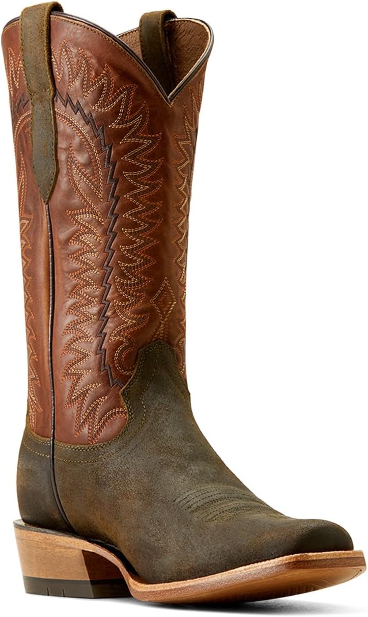 Мужские ковбойские сапоги Ariat Futurity Time, оливковый — фото 3