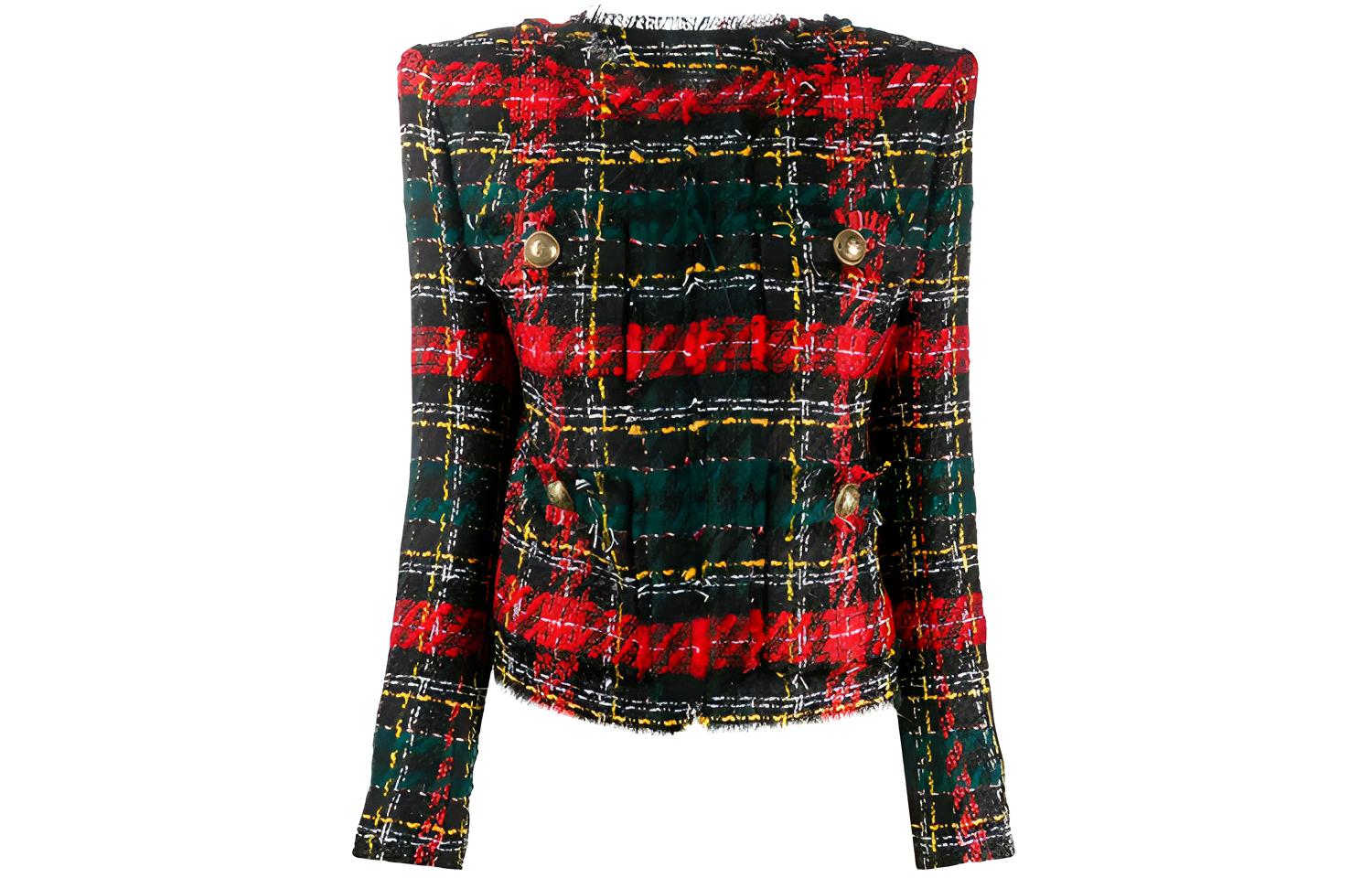 

BALMAIN Куртка женская красная