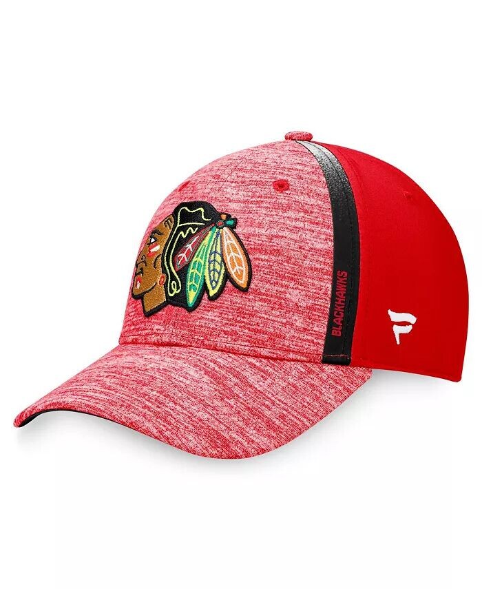 

Мужская красная кепка Chicago Blackhawks Defender Flex Fanatics