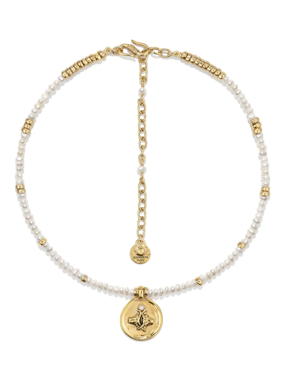 

Колье Astro Taurus Pearls Goossens, золотой