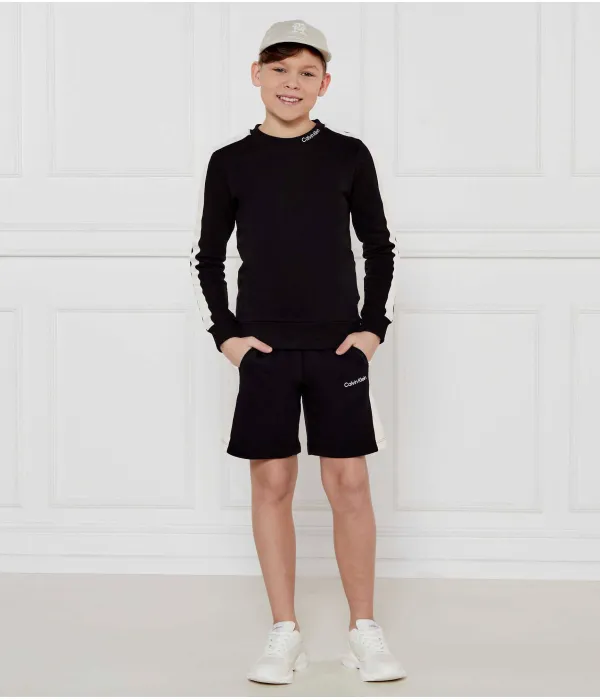 Махровая толстовка Regular fit Calvin Klein Jeans, черный — фото 2