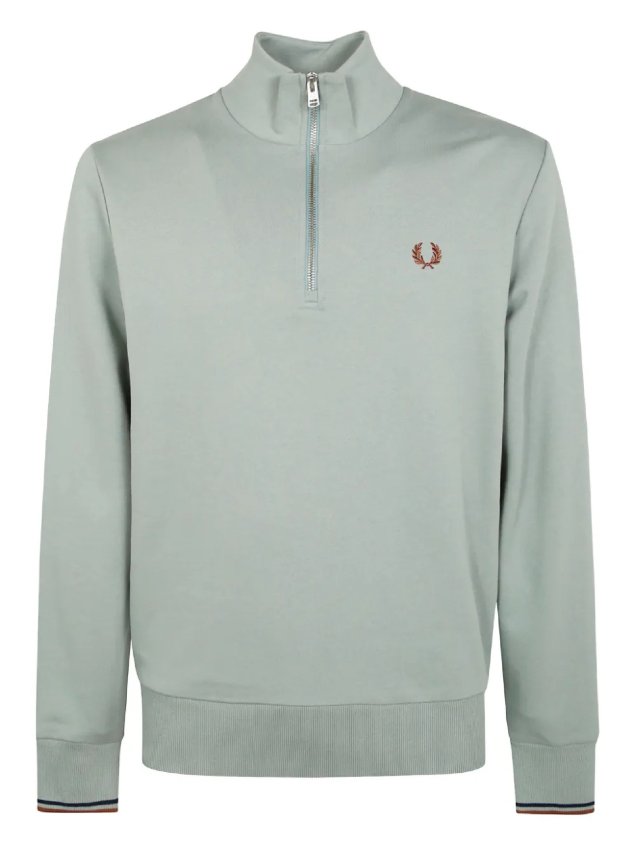 

Вязаный хлопковый джемпер Fred Perry, синий