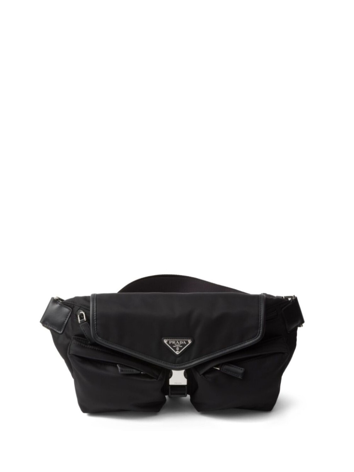 

Сумка на пояс Re-Nylon Prada, черный