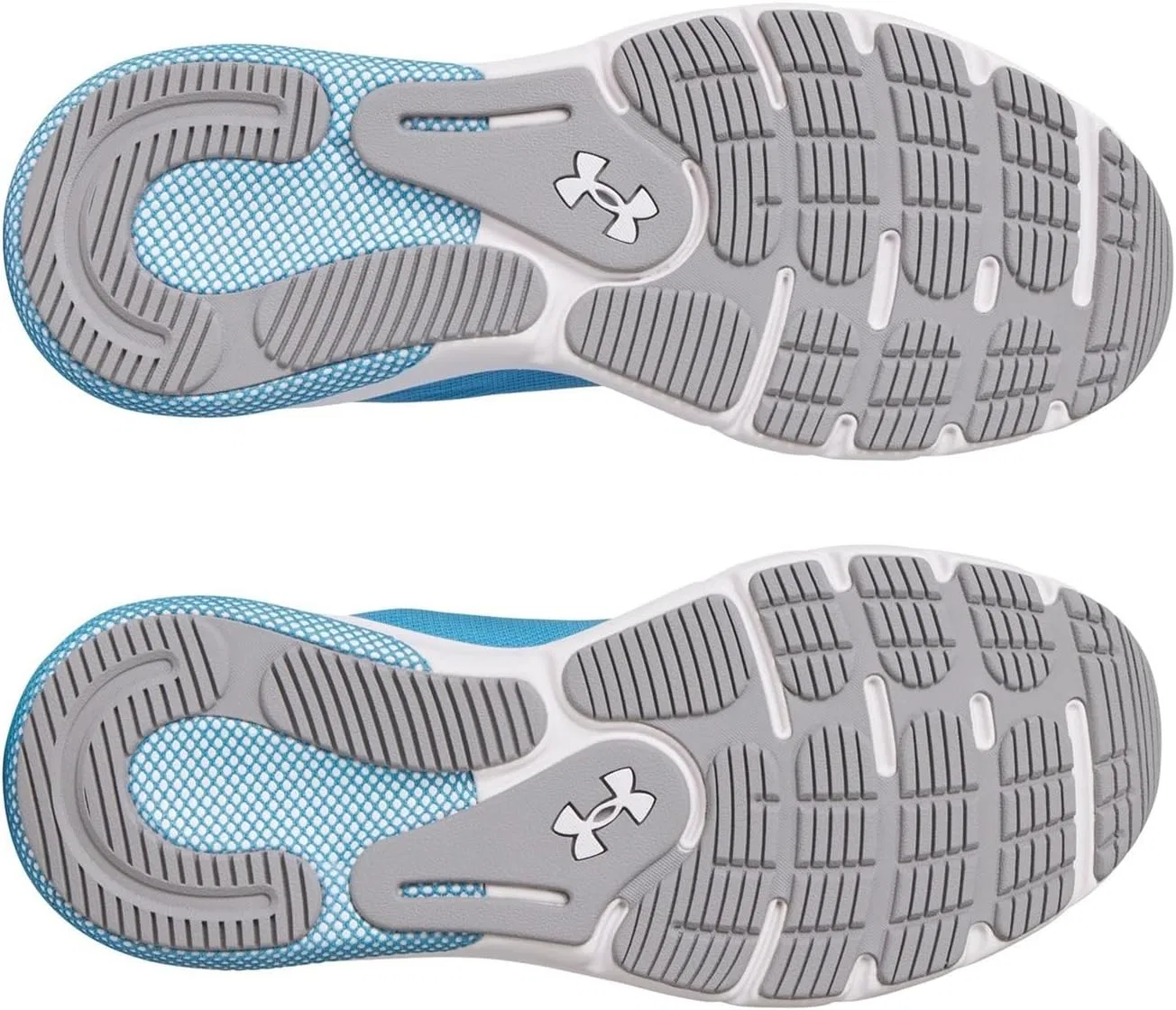 Мужские беговые кроссовки Under Armour UA Turbulence 2 RS, Ether Blue Steel White — фото 3