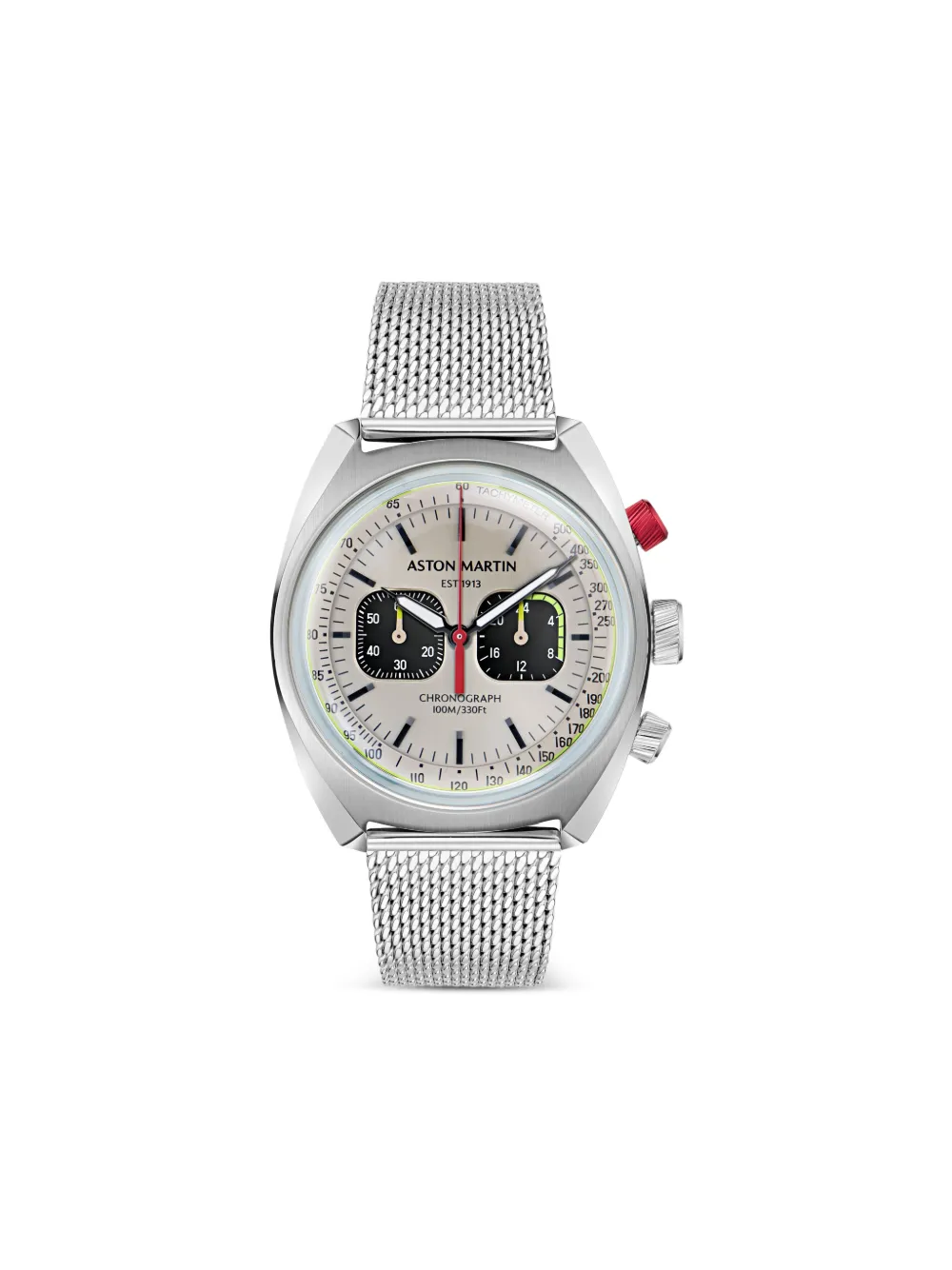 

Наручные часы Stainless Steel Chronograph 45 мм Aston Martin Watches, бежевый