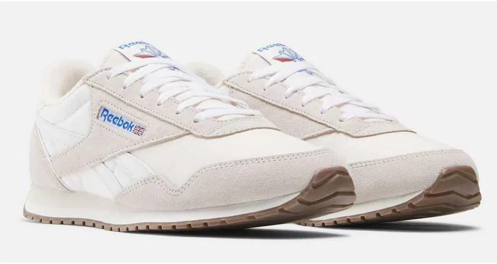 Кроссовки Reebok Unisex Classic Az, White Luxe Grey Chalk — фото 2