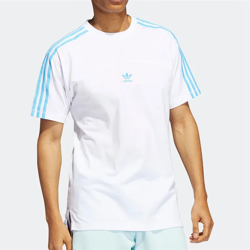 Adidas Originals Футболка мужская Sky Blue/White — фото 3