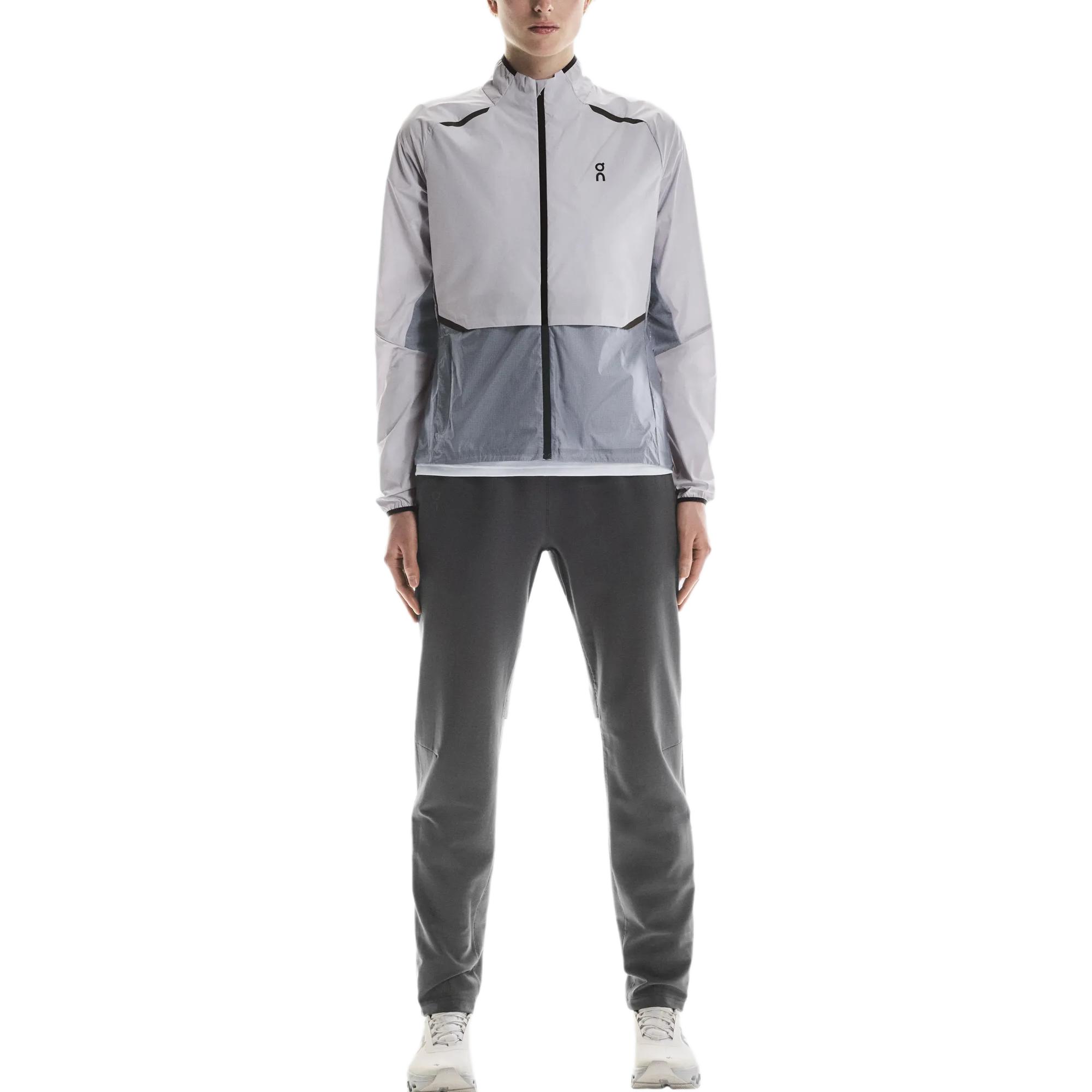 

On Женская куртка от дождя, Rain Cloud Gray | Lilac