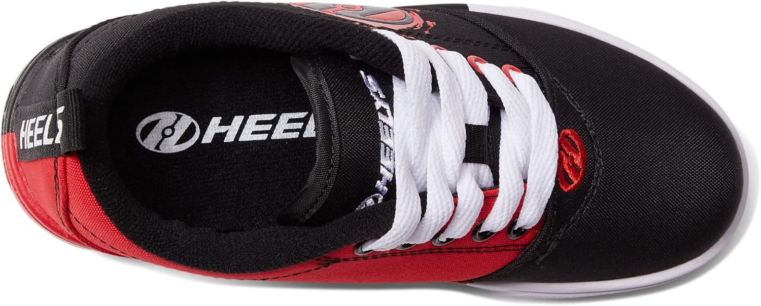 Кроссовки Heelys Pro 20 Drips (Little Kid/Big Kid/Adult), черный/красный — фото 2