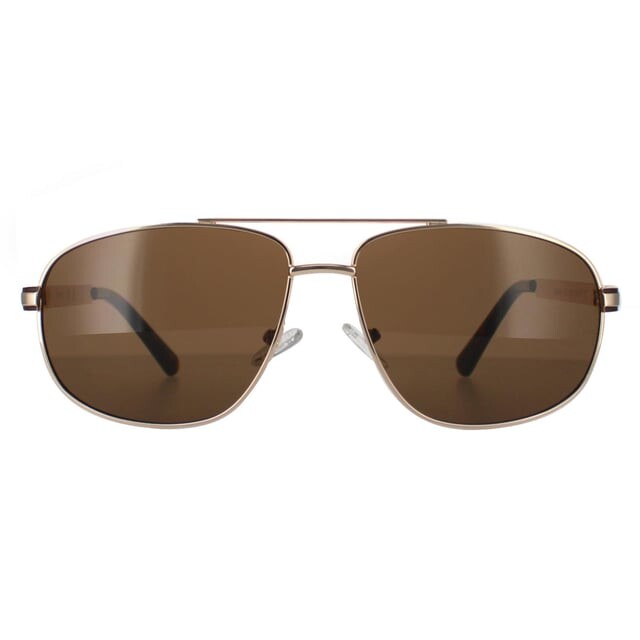 

Авиаторы мужские коричневые gf0244 Guess, желтый