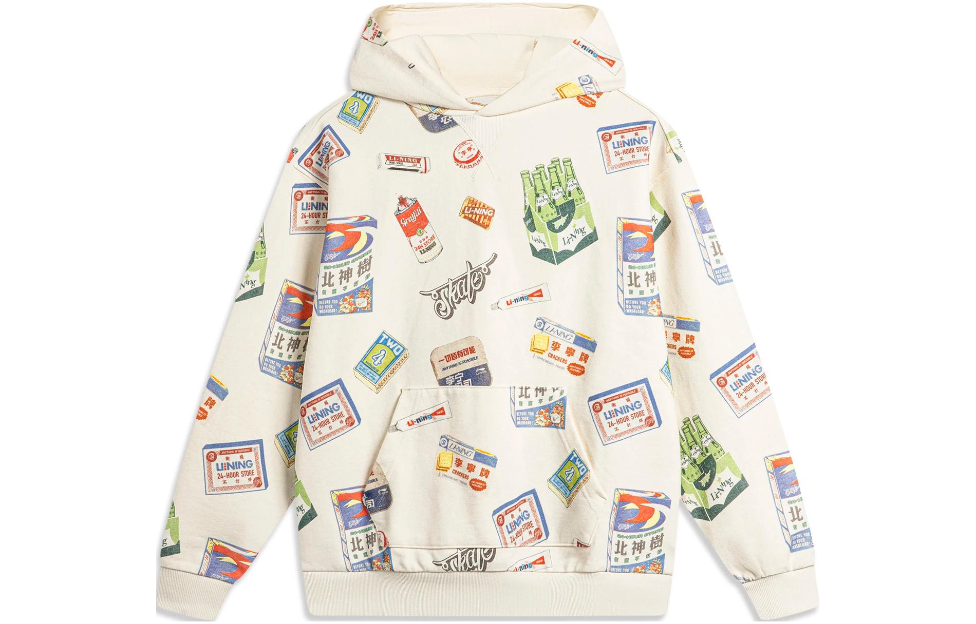 

Свитшот унисекс экрю LINING