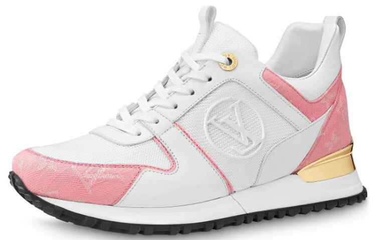 

Кроссовки женские Louis Vuitton Run Away, белый / розовый