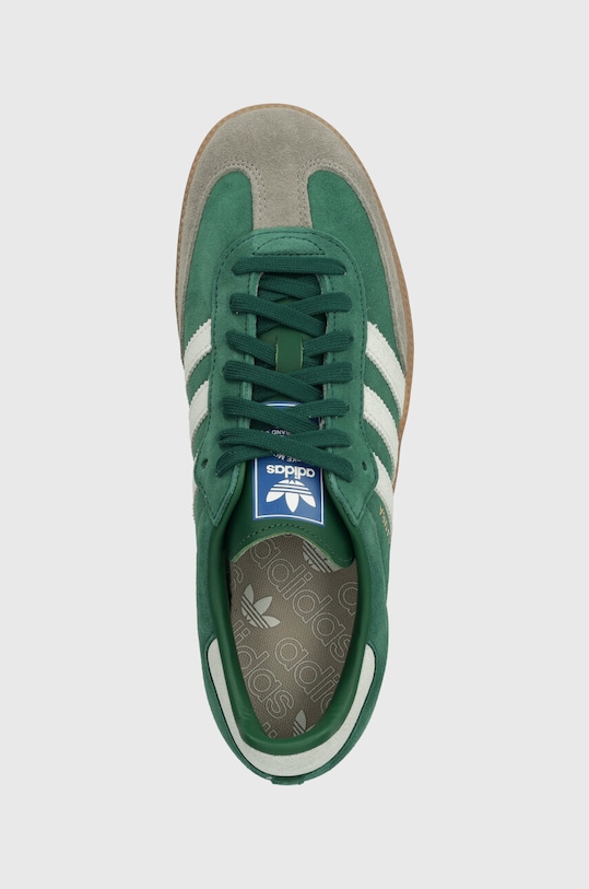 Кроссовки samba og из замши Adidas Originals, бирюзовый — фото 4