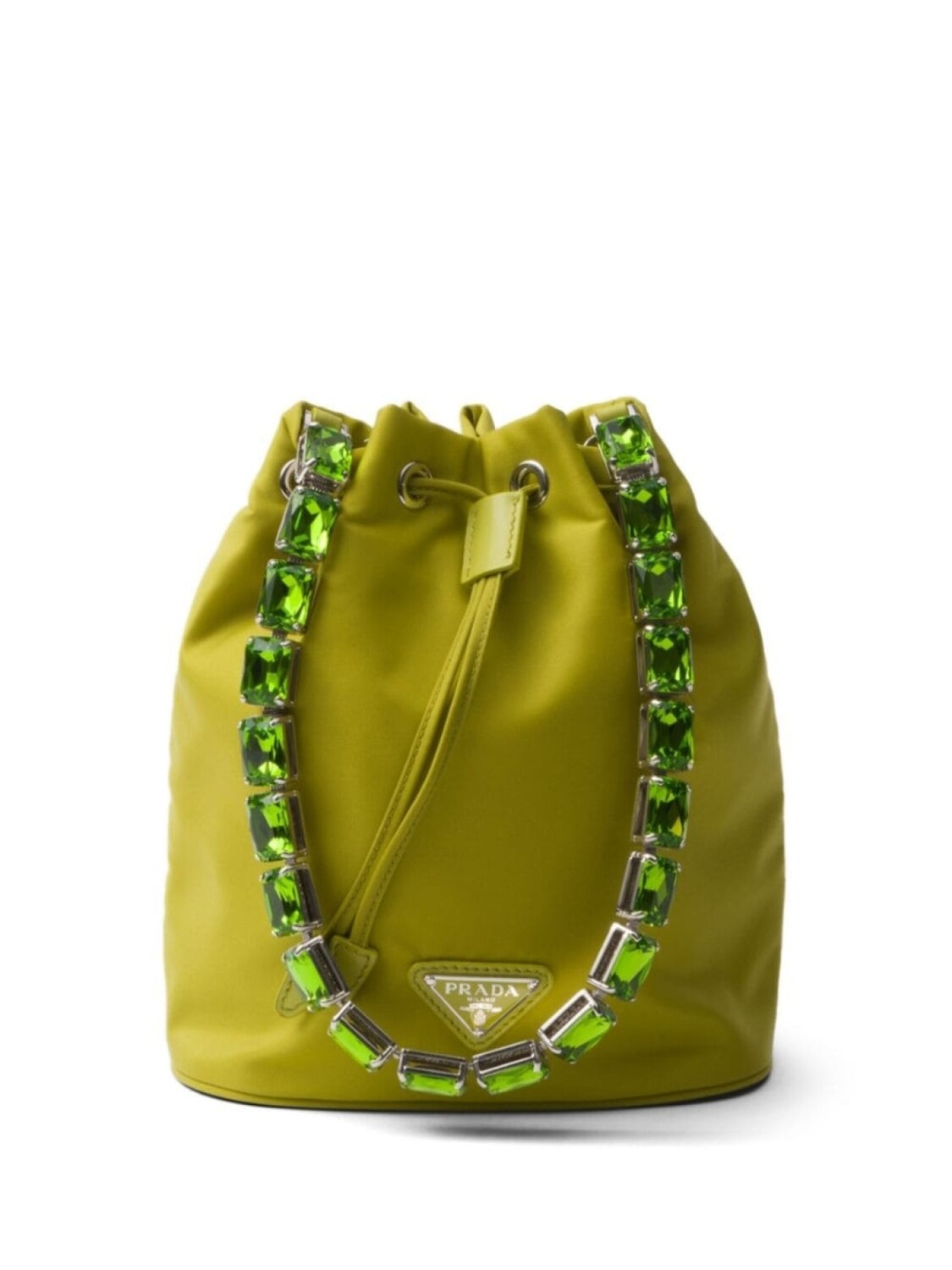 

Мини-сумка Prada Re-Nylon, зеленый