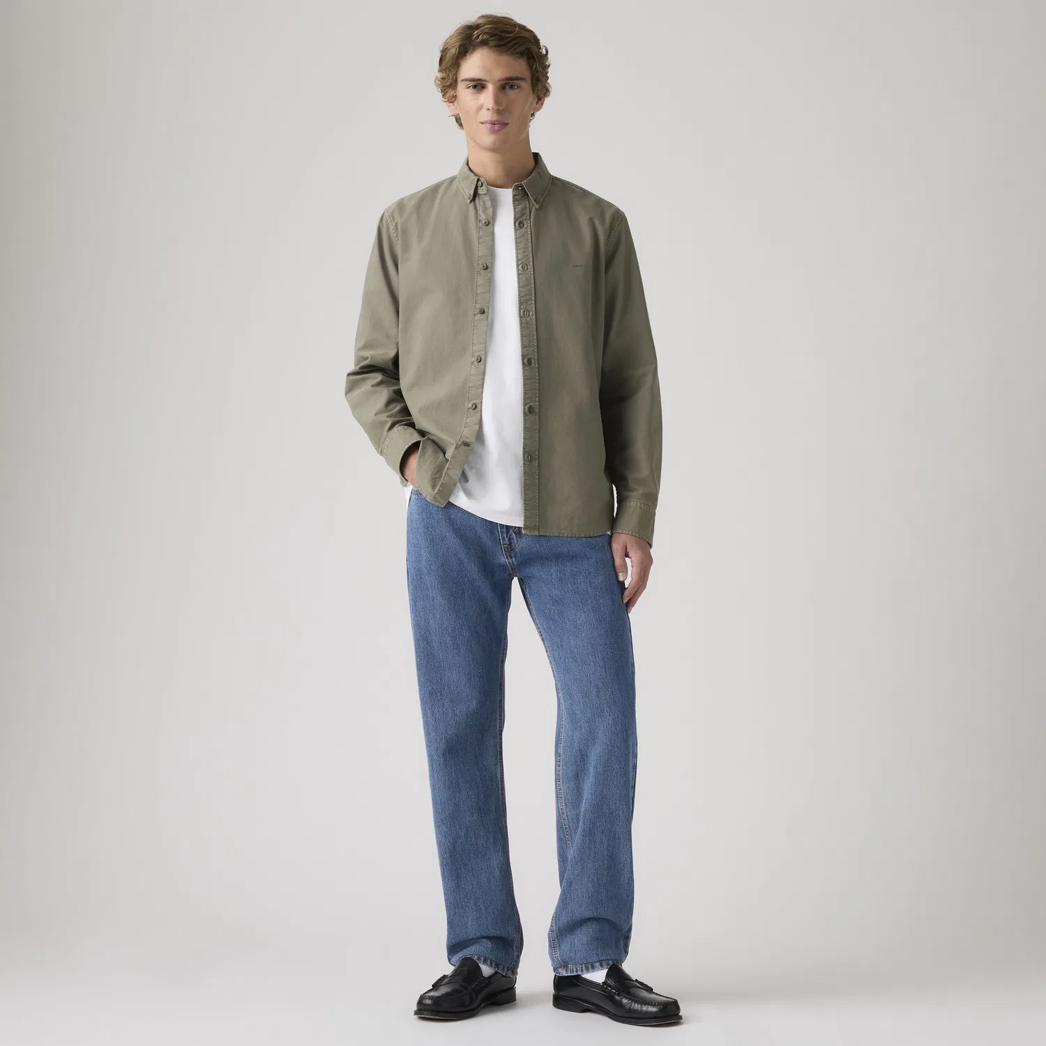 Джинсы Levi's 505 Regular, средне-синий